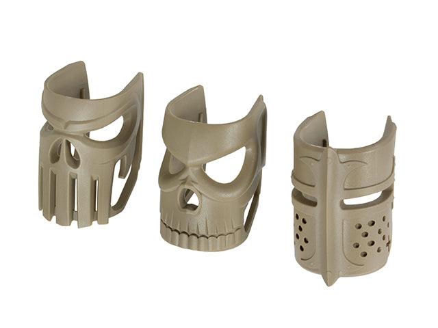 Ornamental Replaceable Maske Griff Set (3pcs) - Dark Earth [Kublai] 3