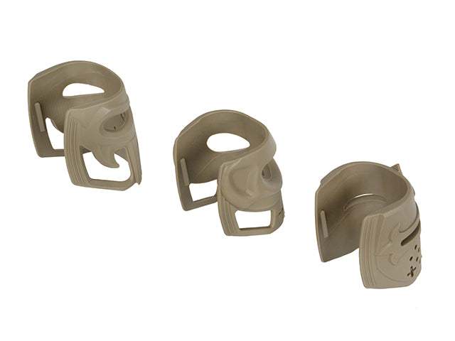 Ornamental Replaceable Maske Griff Set (3pcs) - Dark Earth [Kublai] 4