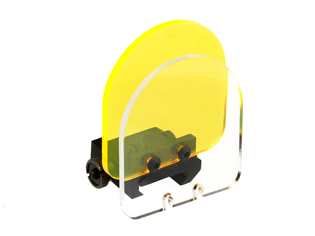 Zielfernrohr/Rotpunktvisier Lens Protector für Picatinny Schiene - Schwarz 2