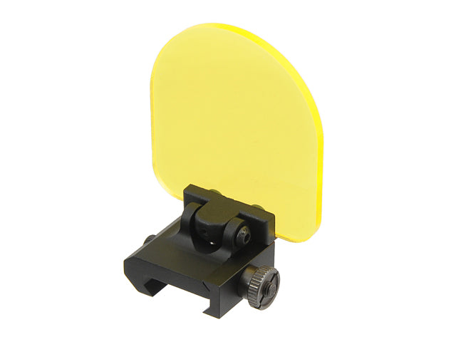 Zielfernrohr/Rotpunktvisier Lens Protector für Picatinny Schiene - Schwarz 3