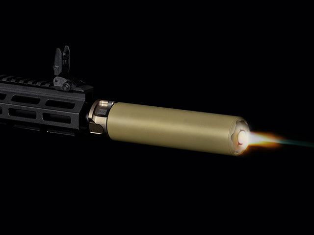 USSOCOM 5.56 SPITFIRE Tracer Dummy-Schalldämpfer M4/M16 Schwarz