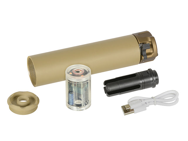 USSOCOM 5.56 SPITFIRE Tracer Sound Suppressor - Tan [5KU] 6