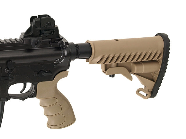 G27 style profiled Pistolengriff für M4/M16 Serie - Coyote 3