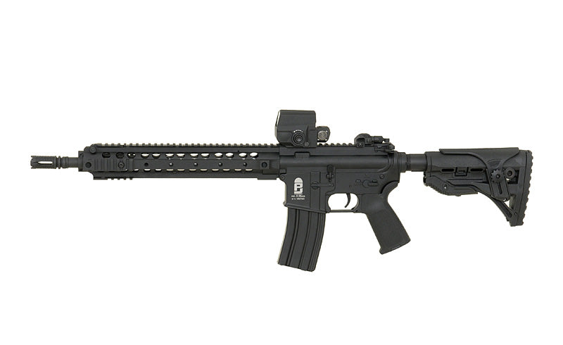 Sleek Buttstock mit Cheek Rest für M4/M16 - Dark Earth [Big Dragon] 7