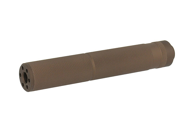 195 mm Dummy-Schalldämpfer Dark Brown Dark Earth