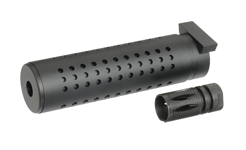Anbauteil Dummy Sound Suppressor mit flash hider (Short Version) [BD] 1