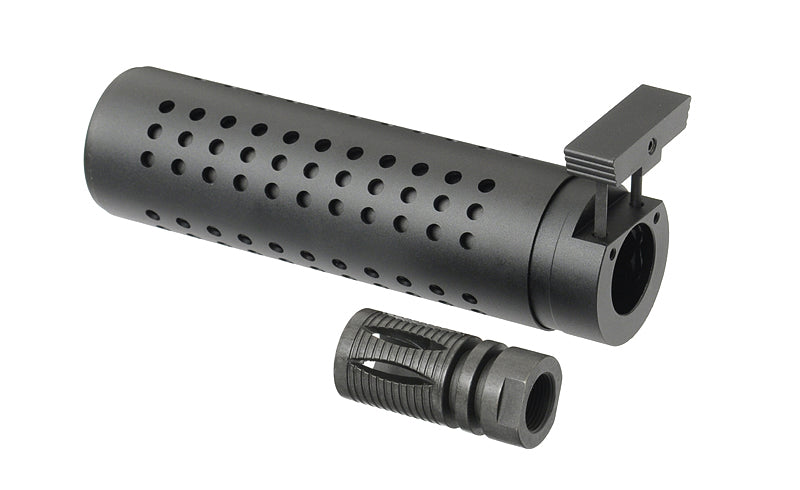Anbauteil Dummy Sound Suppressor mit flash hider (Short Version) [BD] 5