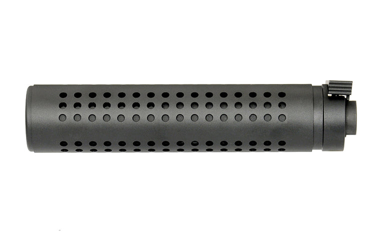 Dummy Dummy-Schalldämpfer mit Feuerdämpfer Schwarz