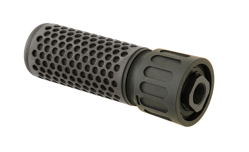 Anbauteil Dummy 5.56 QDC/CQB Sound Suppressor mit Flash Hider - Schwarz [BD] 3