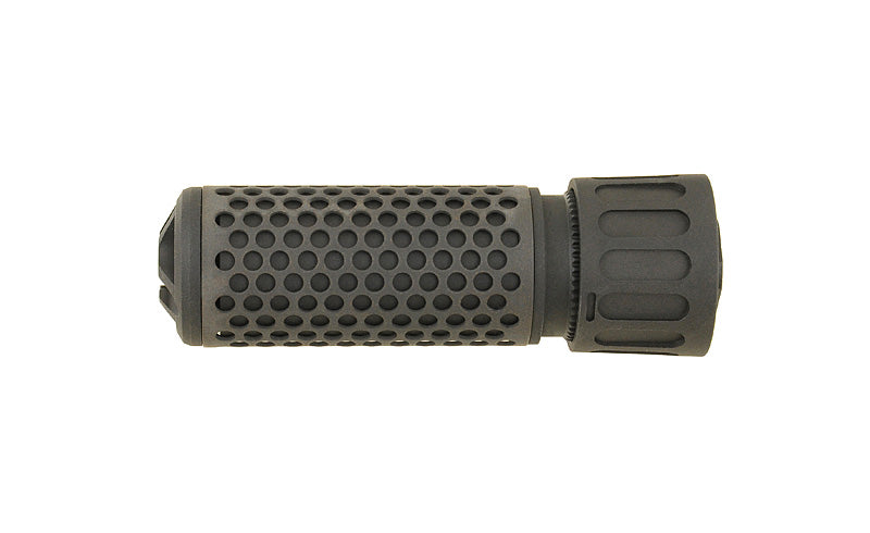 Anbauteil Dummy 5.56 QDC/CQB Sound Suppressor mit Flash Hider - Schwarz [BD] 5