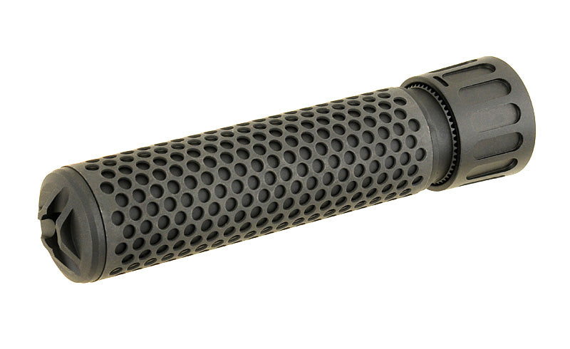 Anbauteil Dummy 5.56 QDC Sound Suppressor mit Flash Hider - Schwarz [BD] 4