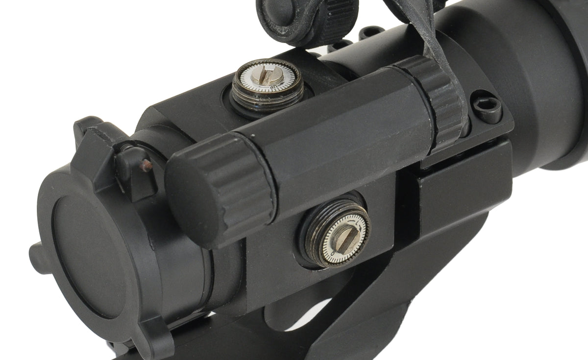 Rotpunktvisier mit FLASH KILLER, Cantilever Montagering 7