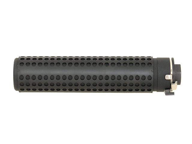 QD Schalldämpfer mit Feuerdämpfer Schwarz