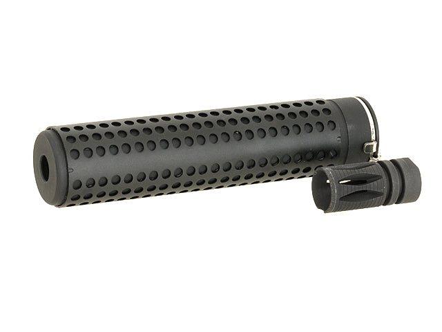 QD Schalldämpfer mit Flash Hider - Schwarz 6