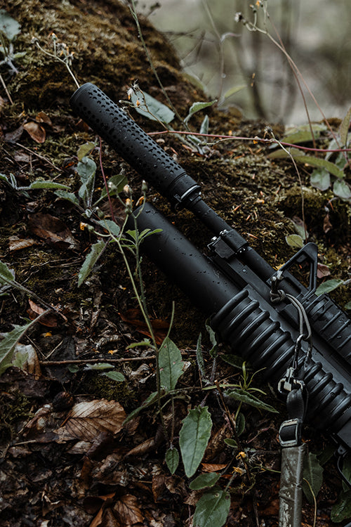 QD Schalldämpfer mit Flash Hider - Schwarz 9