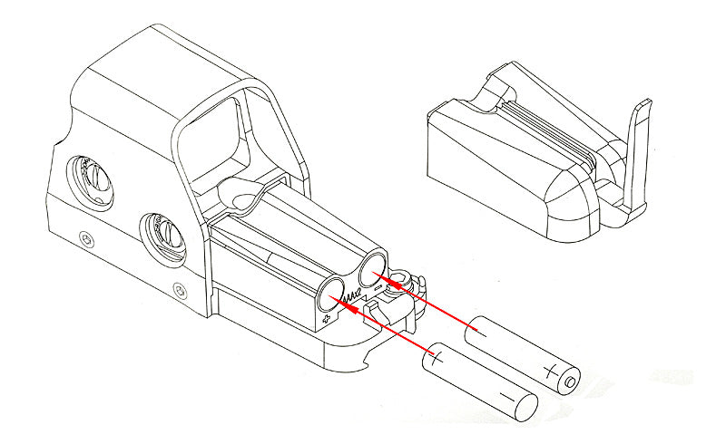 Holo mod.7 type sight  - black 10