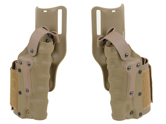 Ambidextrous adjustable tactical holster - Schwarz [Big Dragon] 8