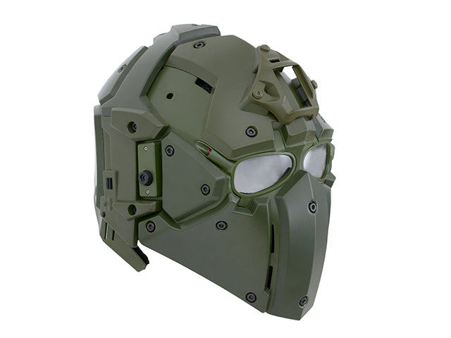 FUTURE WARRIOR Maske 3D - Oliv [EM] 3