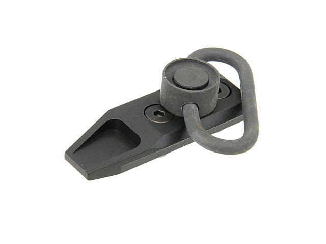 Quick Detachable Tragegurt Montage mit swivel für Key-Mod handguard - Schwarz 1