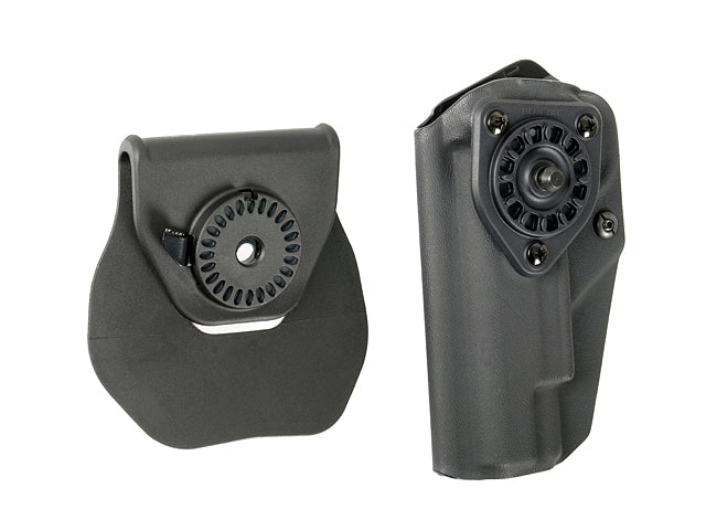 Quick Attachment Kydex G17 Holster - Schwarz [BLUETAC] 6