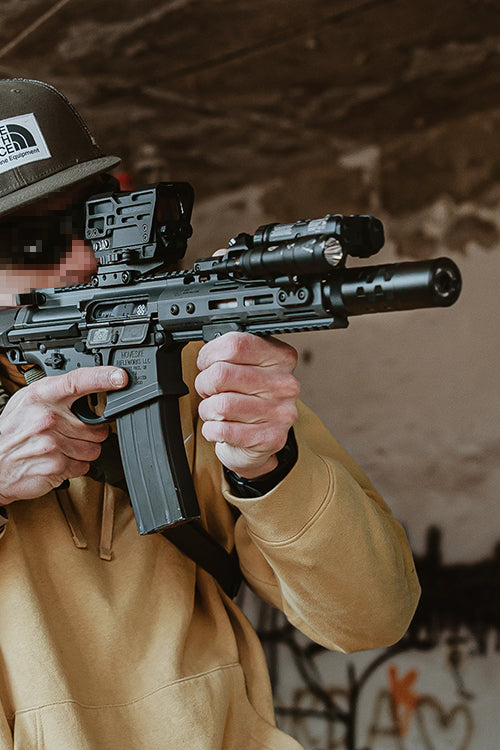 Anbauteil Eshooter Flare sound suppressor- Type B 7