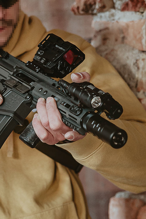 Anbauteil Eshooter Flare sound suppressor- Type B 8