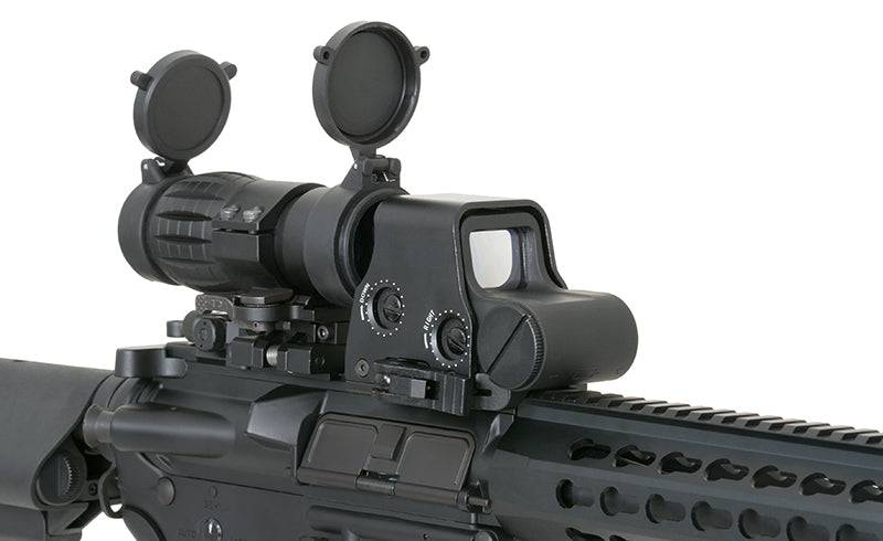 Tactical 3X Magnifier mit Flip to Side Montage - Schwarz [PCS] 10