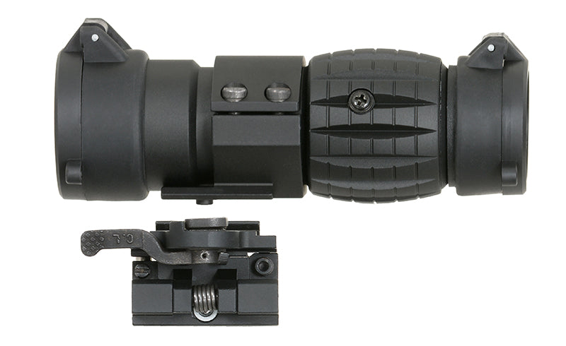 Tactical 3X Magnifier mit Flip to Side Montage - Schwarz [PCS] 5
