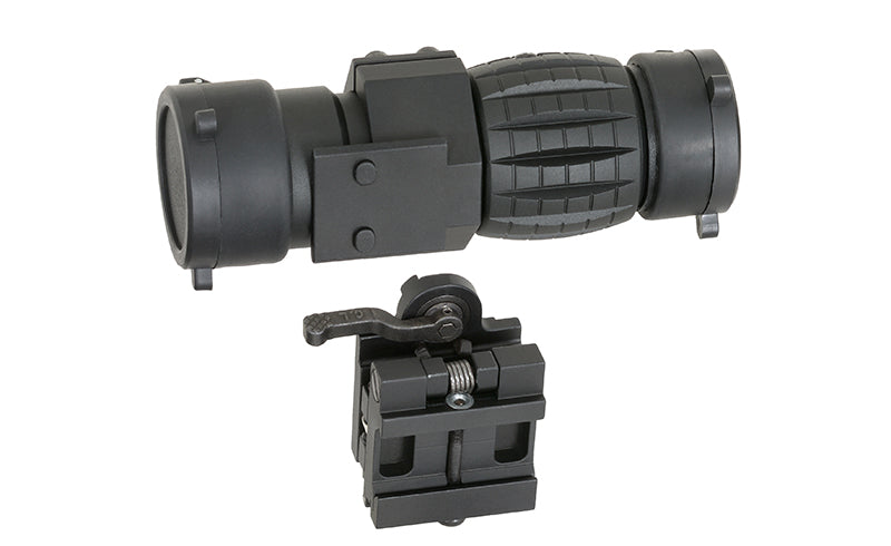 Tactical 3X Magnifier mit Flip to Side Montage - Schwarz [PCS] 6