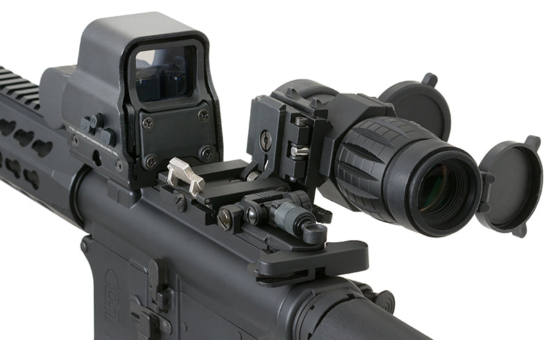 Tactical 3X Magnifier mit Flip to Side Montage - Schwarz [PCS] 9