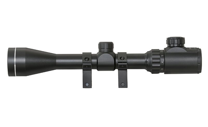 3-9x40E Rifle Scope - Black [PCS] 2