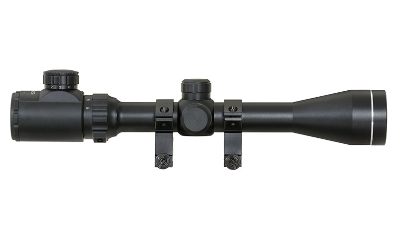 3-9x40E Rifle Scope - Black [PCS] 3