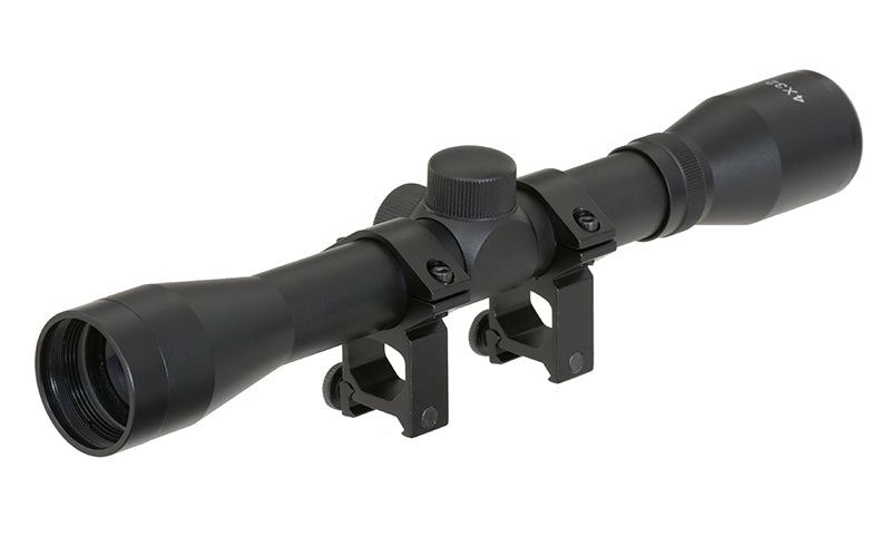 4X32 Rifle Scope - Black [PCS] 7