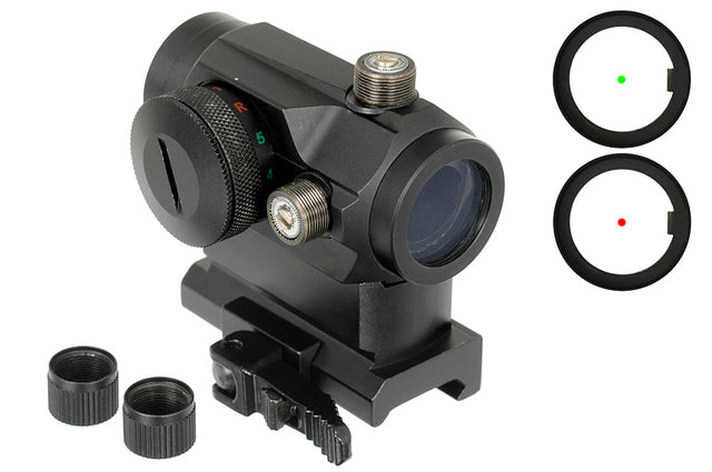 QD Red Dot Sight 1x28 - high/low