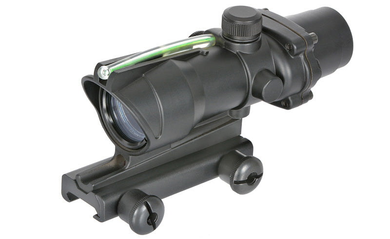 Reflexvisier mit Real Fiber-Optic Schwarz