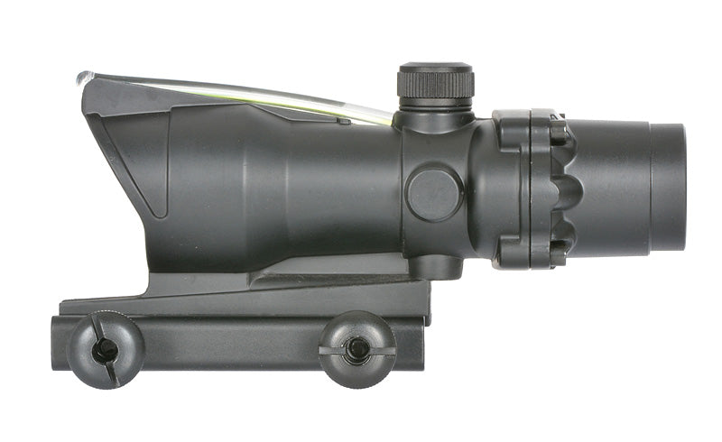 Reflexvisier mit Real Fiber-Optic Schwarz