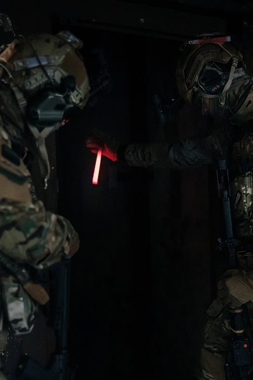 Gear-Zubehör 20pcs Tactical Glow Stick Set - Mix of Colors 4