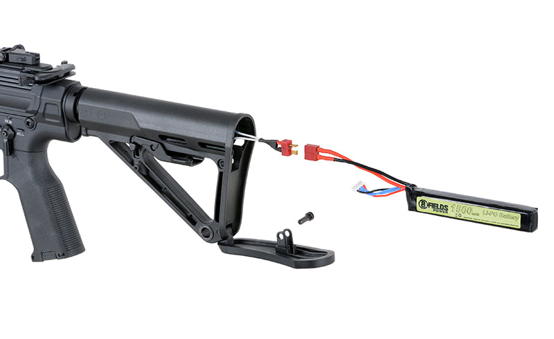 RS3 Kompakt Stock für AR-15/M4 Series - Schwarz [APS] 8