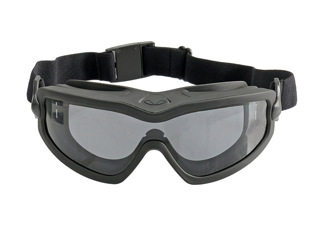 Schutzausrüstung Ballistic Goggle V2G-Plus Anti-Fog Dual Pane Lens - Grau [PYRAMEX] 2