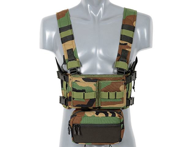 Micro MK3 Chest Rig - Woodland [EM] 1
