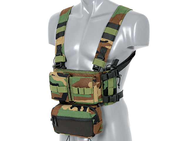 Micro MK3 Chest Rig - Woodland [EM] 2