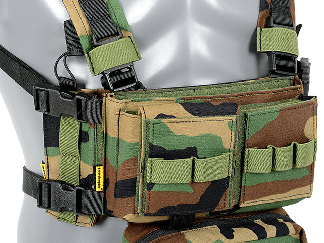Micro MK3 Chest Rig - Woodland [EM] 4