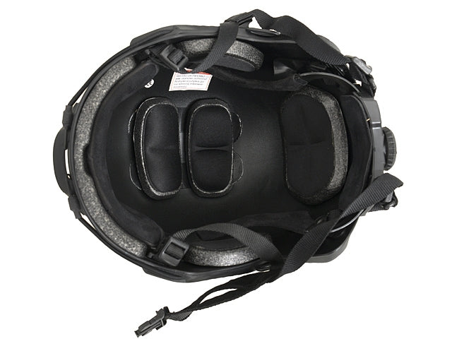 FAST MH Helm Replica mit quick adjustment - Schwarz [EM] 8