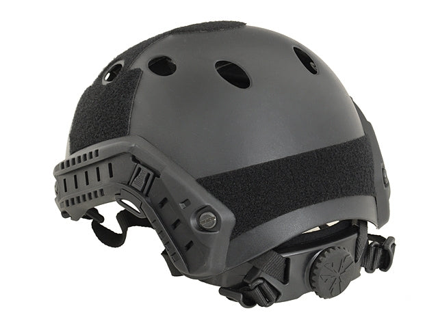 FAST PJ Helm Replica mit quick adjustment - Schwarz [EM] 4