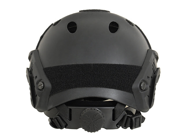 FAST PJ Helm Replica mit quick adjustment - Schwarz [EM] 6