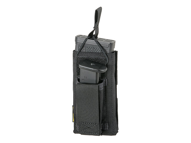 5.56/9mm Open-Top Einzel Magazin Combo Tasche - Schwarz [EM]
