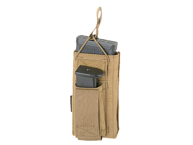 5.56/9mm Open-Top Einzel Magazin Combo Tasche - Coyote Brown [EM] 1