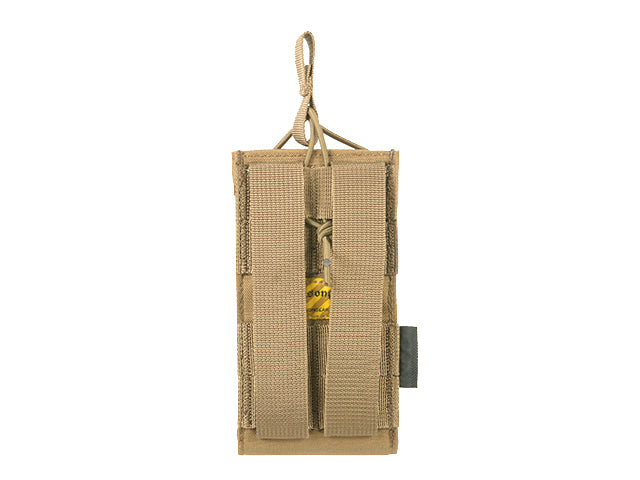 5.56/9mm Open-Top Einzel Magazin Combo Tasche - Coyote Brown [EM] 4