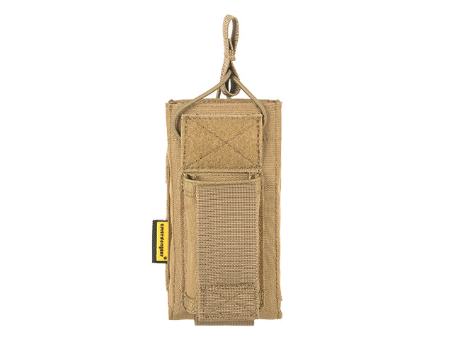 5.56/9mm Open-Top Einzel Magazin Combo Tasche - Coyote Brown [EM] 6