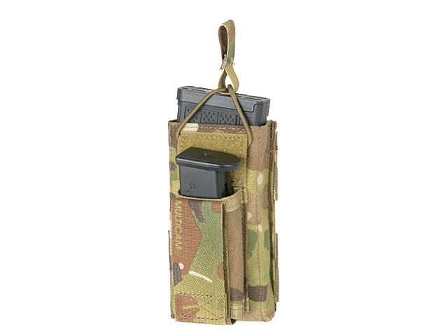 5.56/9mm Open-Top Einzel Magazin Combo Tasche - Multicam [EM]